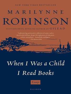 cover image of When I Was a Child I Read Books